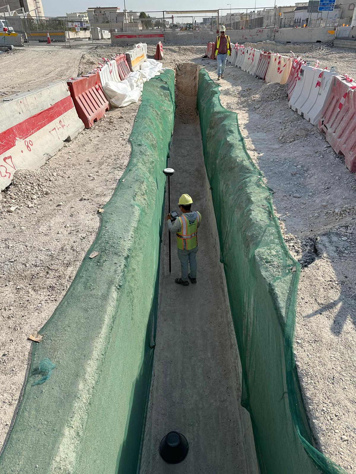 Road Improvement Works - Workers on Site
